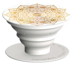 【値下げ】ポップソケッツ POPSOCKETS　Golden Silence Pidike　スマホリング