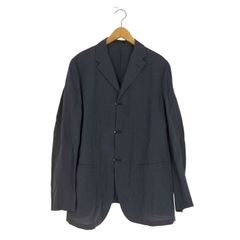 エンポリオアルマーニ EMPORIO ARMANI 90-00s イタリア製 ゴムボタン テーラードジャケット メンズ  52
