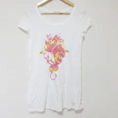 Vivienne tam 赤いドラゴン刺繍 半袖ハーフジップトップス Vivienne tam 赤いドラゴン刺繍 半袖ハーフジップトップス