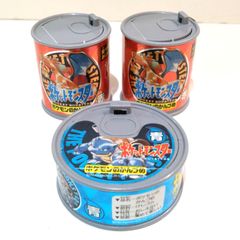 1213 ポケットモンスター ポケモンのかんづめ 赤 青 セット トミー