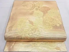 平和屋着物■太鼓柄袋帯　千尋庵　平安五彩　花丸文　金糸　逸品　n-gt3855