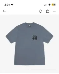 STUSSY(ステューシー) ダイス 半袖 Tシャツ 青