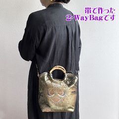 着物リメイクバッグ BARBAN - メルカリShops