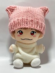 ちびぬい 服 ねこ耳帽子 ニット帽 帽子 - メルカリ