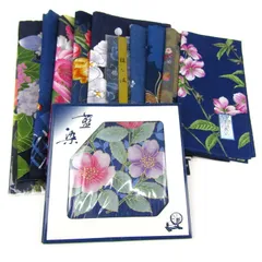 ハンカチ 12点セット 未使用 藍染め 和柄 大判ハンカチ等 まとめて 大量 ブランド レディース