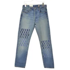 【LEVIS】A58750008 80'S 501(R) ミディアムインディゴ BLU WEAVE MADE IN JAPANデニムパンツ