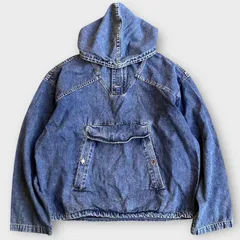 90s OLD GAP vtg デニムジャケット ピンク アノラック 70505 90s/OLD GAP/DENIM ANORAK PARKA/size S – ReSacca