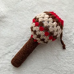 アミボムカバー アミボムケース ホビ J-HOPE 赤茶