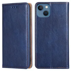 iphone スタンド機能 カード収納 ケース13 マグネット式 放熱性 着脱しやすい 対応 軽量 耐衝撃 レザー 360度保護 携帯カバー 手帳型 PinLiSheng スマホケース ケース ケース (ダークブルー ケース イフォン13 13 iphone1