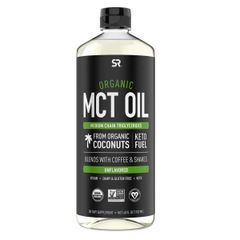 スポーツリサーチ オーガニックMCTオイル 1,183mL つるりん腸活 有機ココナッツ100%由来 中鎖脂肪酸 栄養摂取 エネルギー補給 栄養補給 オーガニック 健康維持 糖質制限 ダイエット ケト ビーガン 植物由来 美容 コストコ