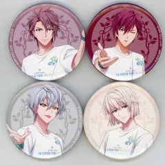 【中古】バッジ・ピンズ [単品] ZOOL 缶バッジ(56mm)4個セット 「Blu-ray/DVD BOX 劇場版 アイドリッシュセブン LIVE 4bit BEYOND THE PERiOD」 Amazon.co.jp購入特典