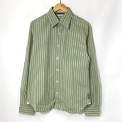 RUEHL No.925 長袖シャツ ストライプ ロングスリーブ シャツ ボタンダウンシャツ カジュアル 古着 Mサイズ ルールナンバー925 A12959◆