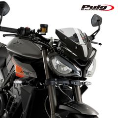 Puig 22234H NEW GENERATION SPORT [SMOKE] TRIUMPH STREET TRIPLE 765 R/RS(23-) プーチ スクリーン カウル