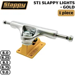 スケボートラック スラッピー SLAPPY TRUCKS ST1 LIGHT INVERTED POLISHED/GOLD 8-9  1ヶ売り