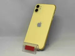  au 【SIMロックなし】MWM42J/A iPhone 11 128GB イエロｰ au