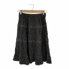 ツモリチサト TSUMORI CHISATO 金糸刺繍 ひざ丈スカート レディース JPN：2 のサムネイル