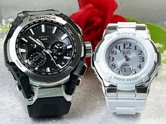 恋人たちのGショック ペアウオッチ gショック 人気  婚約 夫婦 高級 クリスマス プレゼント おすすめ G-SHOCK BABY-G ペア腕時計 カシオ 2本セット gショック ベビーg MTG-B4000-1AJF BGA-1100GR-7BJF  誕生