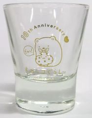 [중고] 머그컵·탕만 시로쿠마 미니글라스 [스미코구라시 10th Anniversary Cafe]