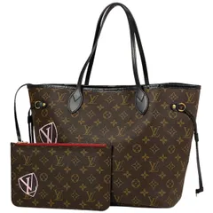 未使用 展示品 ルイ ヴィトン LOUIS VUITTON モノグラム ネヴァーフル MM マイLV ワールドツアー トート バッグ ブラウン VLP 90189405