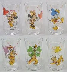 【中古】マグカップ・湯のみ 集合 グラス6個セット 「東京ディズニーリゾート30周年“ザ・ハピネス・イヤー”」 東京ディズニーリゾート限定