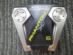 中古 パター タイトリスト PHANTOM X 6/オリジナルスチール[35]//3.5[1239]■博多