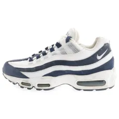 Nike Air Max 95 ホワイト/ネイビー 状態良好！！最終値下げです。 2025年最新】エアマックス95ネイビーホワイトの人気アイテム