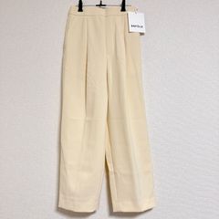 新品PINORE ワイドパンツ ホワイト 38サイズ - メルカリ