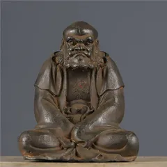 銅製 達磨祖師 文鎮 ペン立て 書道具 文房具 現代工芸品 美術品 置物 みよし漆器本舗 紀州塗り 小判型 文鎮 黒 椿 おしゃれ ペーパー