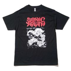 ソニックユース 正規品 バンド Tシャツ 新品 Teenage Riot-Black