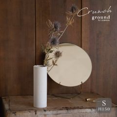 美濃焼 花瓶花入れ ground Crunch vase S 150晋山窯ヤマツ