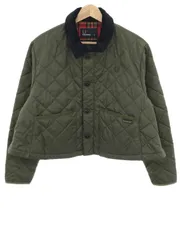 FRED PERRY × LAVENHAM フレッドペリー  ラベンハム キルティングショートジャケット カーキ 10のサムネイル