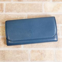 極美品✨ヒロフ 長財布 L字ファスナー Hロゴ ピスタチオグリーン