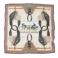 エルメス スカーフ カレ45 ガヴロッシュ カリック・ア・ポンプ HERMES シルク 2025年春夏