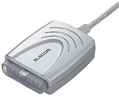 4-306【新品未開封】PS2コンバータ JC-PS201USV USBtoPS/PS2ゲームパッドコンバータ2 - JC-PS201UBK