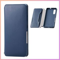 ☆人気商品☆エレコム Galaxy A41 ケース NEUTS ソフトレザー モダン×カジュアル [心地よいスタンダード] マグネット付き スタンド機能 ネイビー PM-G202PLFY2NV