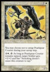 【中古】マジックザギャザリング 48/350[U]：【ONS】Pearlspear Courier/真珠槍の急使