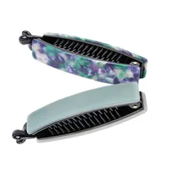 新品 【Jotml】 バナナ クリップ ずれない 髪留め ヘアアクセサリー バンスクリップ シンプル 上品 大人 可愛い しっかり留まる 2個 セット (Bタイプ)