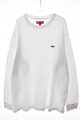 シュプリーム SUPREME 24AW SMALL BOX LOGO L/S TEE WHITE XL スモール ボックス ロゴ ロンT 長袖 ホワイト 【ブランド古着ベクトル】【中古】☆AA★250614