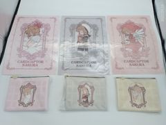 TS-00060 신품 카드 캡터 사쿠라 트리 빌리지 클리어 파일 파우치 사쿠라 크로우 카드 편 세트