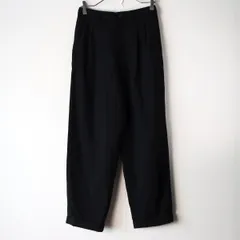 未使用に近い 90s⭐️ワイズフォーメン スラックスパンツ ウールギャバジン 黒 2025年最新】Y's for men メンズ スラックスの人気アイテム
