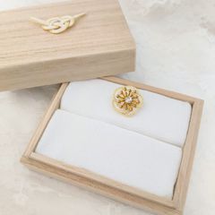 再販  リングピロー 水引き 和装　和婚　桐箱　和　ring pillow　結婚式　匿名配送　蓋つき　飯田水引 ウエディング japan