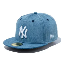 【特価商品】[ニューエラ] キャップ 59FIFTY ニューヨーク・ヤンキース ブルー
