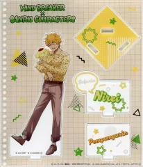 【中古】アクリルスタンド・アクリルパネル 楡井秋彦×ポムポムプリン(等身) アクリルスタンド 「WIND BREAKER×サンリオキャラクターズ POP UP SHOP」