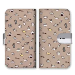 iPhone14Pro ケース 手帳型 アイフォン14 プロ スマホケース サカバンバスピス バスピス 魚 可愛い かわいい シュール イラスト ゆるい パターン  カラー04