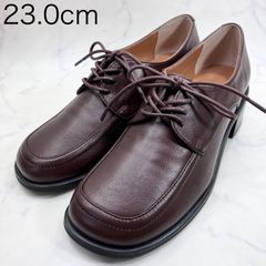 【新品 訳あり】イング　レースアップシューズ　23.0ｃｍ　ブラウン