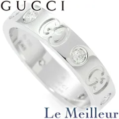 にゃんころりん様 GUCCI アイコンリング ピンクゴールド６粒ダイヤモンド にゃんころりん様 GUCCI アイコンリング ピンクゴールド6粒
