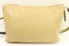 【中古】 SAZABY レディースショルダーバッグ -- ショルダーバッグ SAZABY -- ベージュ 肌色 ロゴ