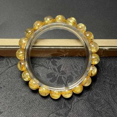 夢色 EU製 ☆太陽花タイチンルチル☆黄金針水晶 金運 開運