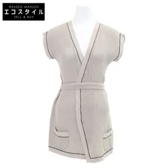 CHANEL - シャネル 【美品】09C P34831K01095 バックココマーク ベルト付 ニット ガウン 36 楽天市場】CHANEL シャネル 【美品】09C P34831K01095 バック