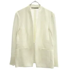 2026年最新】セオリーノーカラージャケット白の人気アイテム - メルカリ